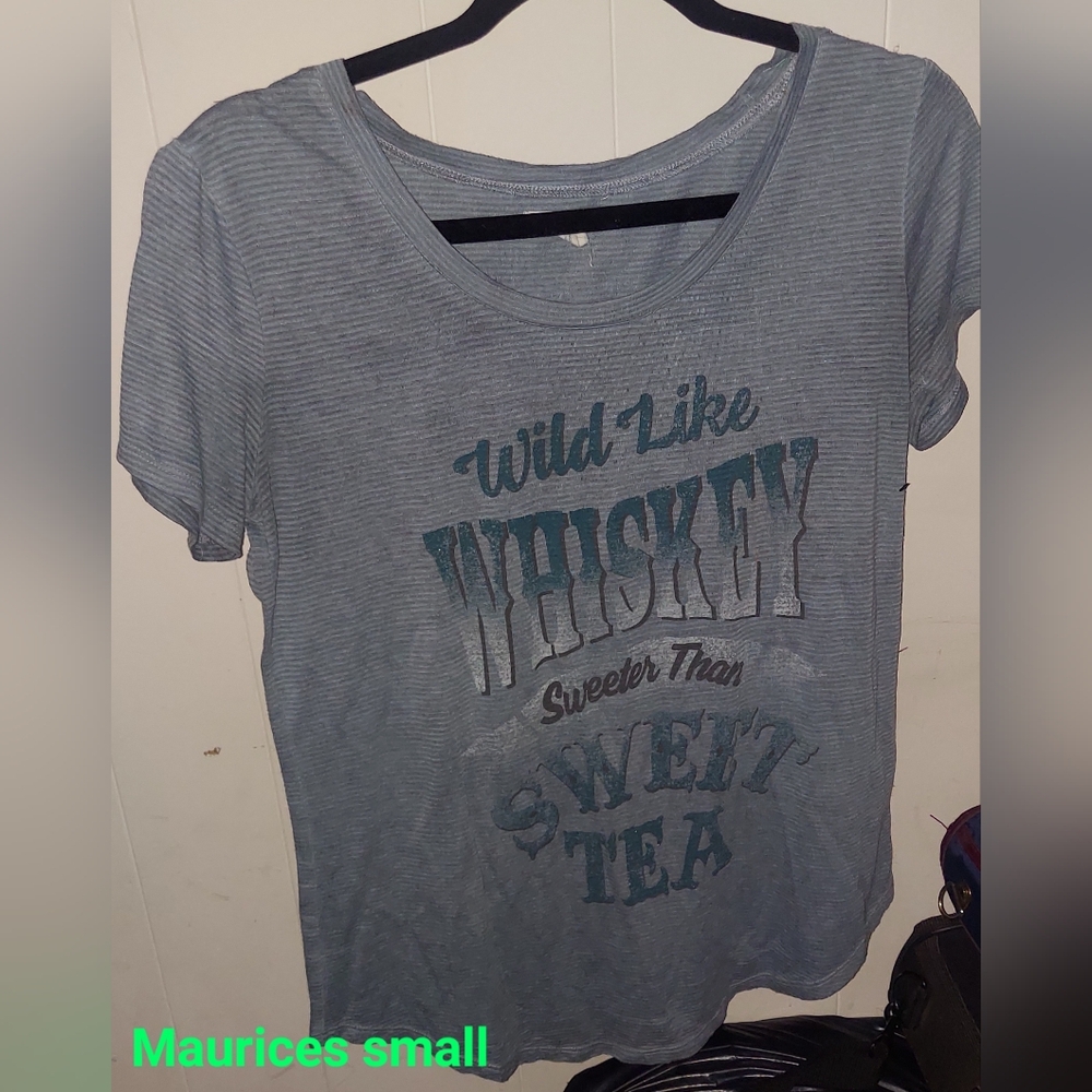 MAURICES Wild like whiskey sweet like tea gtaphic tshirt
